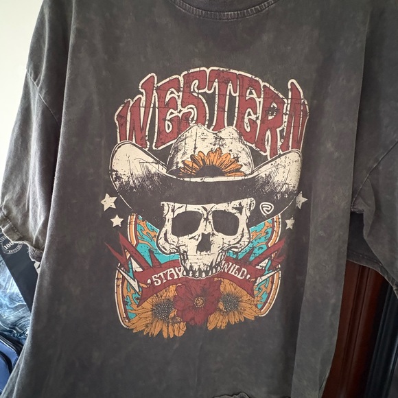 Ariat Other - Western Skull Graphic Tee - Black